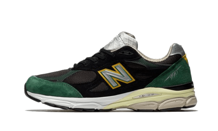 990 V3 Black Green Yellow