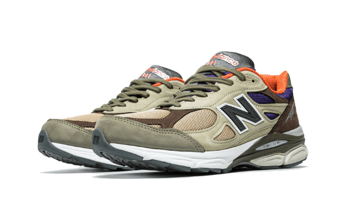 990 V3 Made In Usa Tan Blue