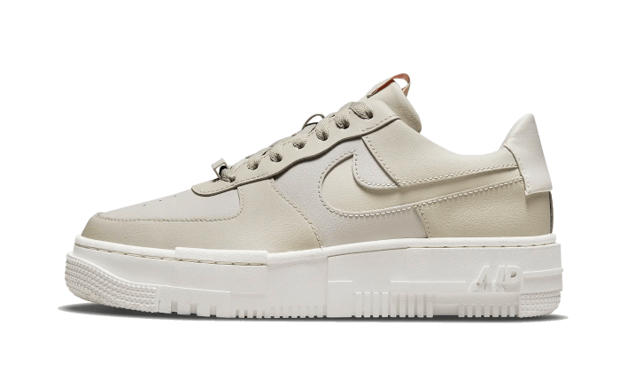 Air Force 1 Low Pixel Stone Bone Summit White