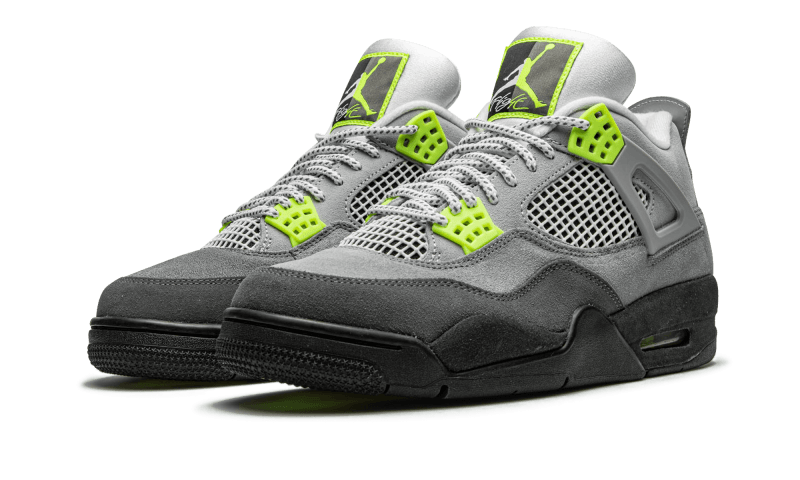 Air Jordan 4 Neon Volt