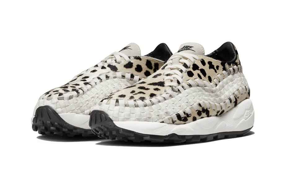 Air Footscape Woven PRM White Cow Print