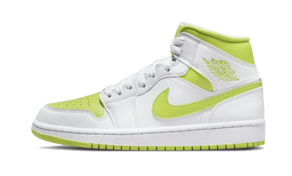 Air Jordan 1 Mid White Lime