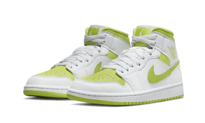 Air Jordan 1 Mid White Lime