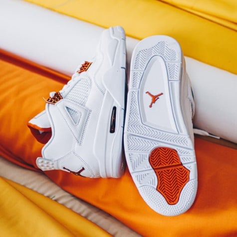 Air Jordan 4 Retro Metallic Orange