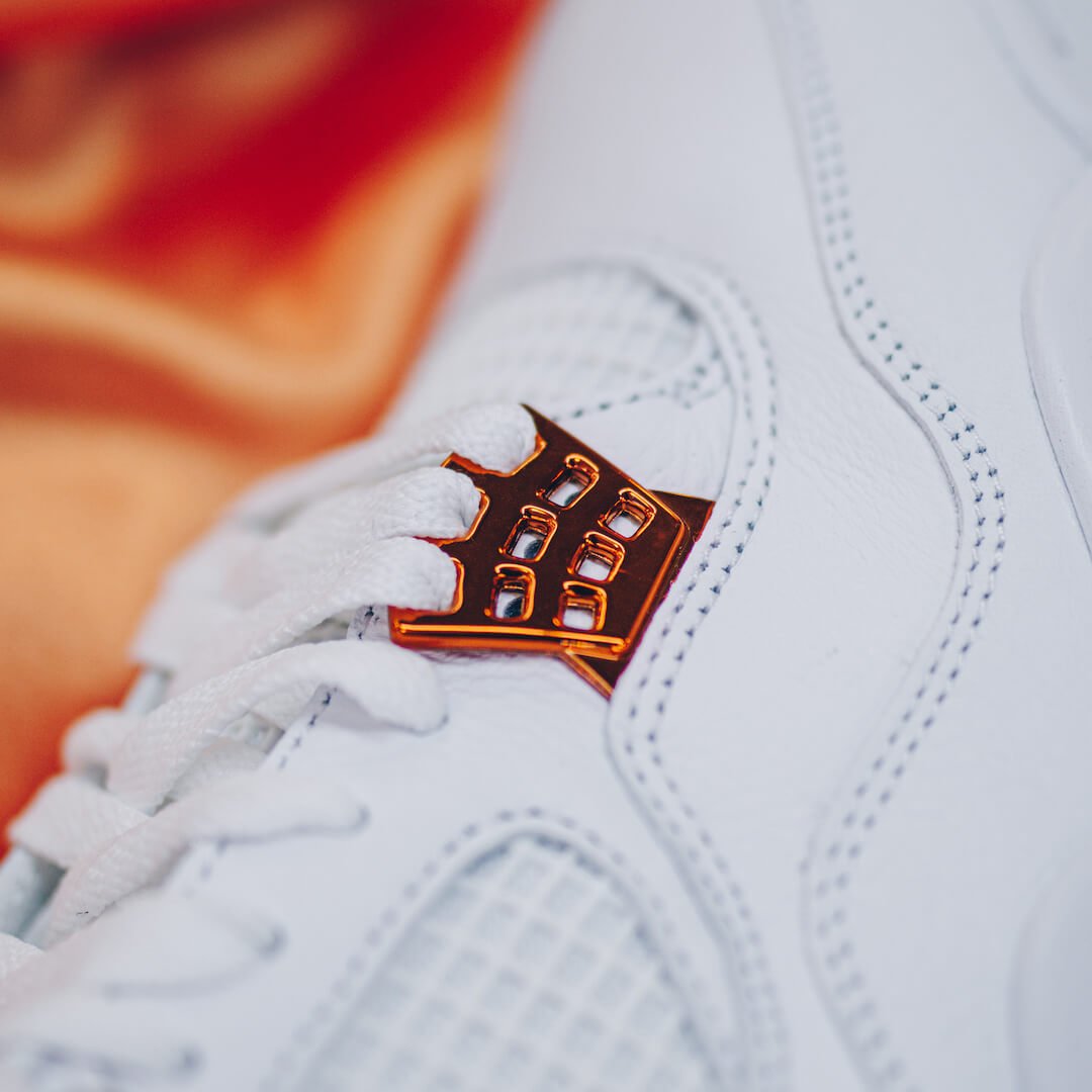 Air Jordan 4 Retro Metallic Orange