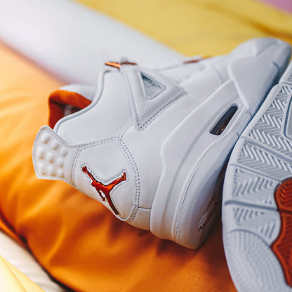 Air Jordan 4 Retro Metallic Orange