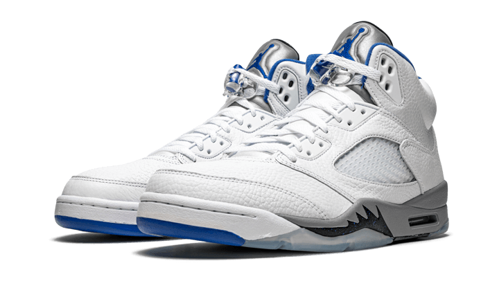 Air Jordan 5 Retro White Stealth