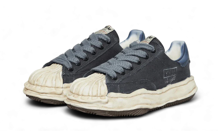 Blakey OG Sole Over-Dyed Canvas Low Navy