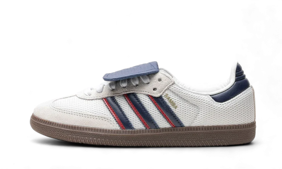 Samba LT Crystal White Dark Blue Gum