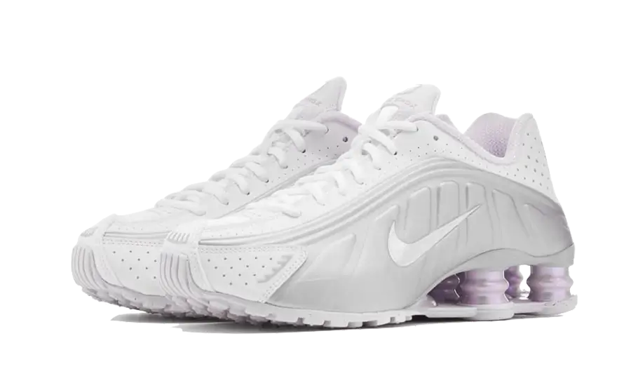 Shox R4 Silver Purple