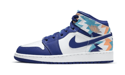 Air Jordan 1 Mid Geometric Print