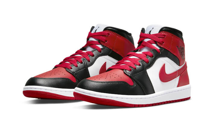 Jordan 1 bred white on sale