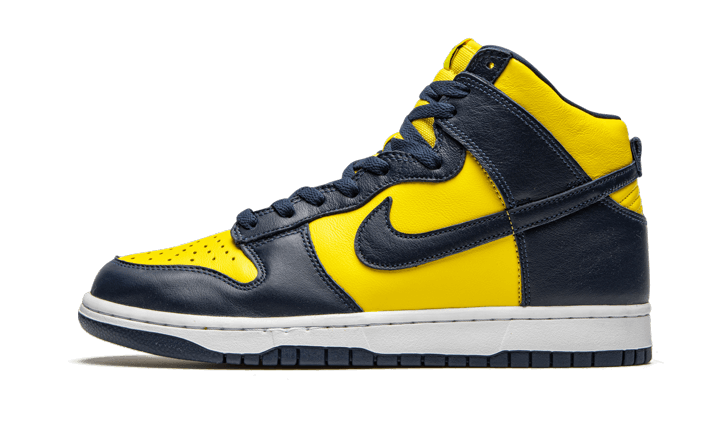 Dunk High Maize &amp; Blue (Michigan)