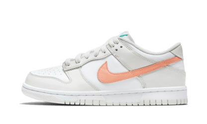 Dunk Low White Bone Peach Aqua