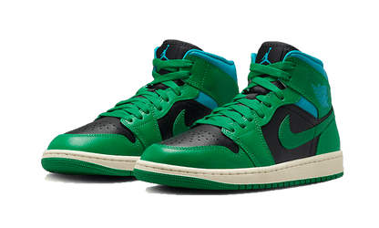 Air Jordan 1 Mid Lucky Green Aquatone - BQ6472-033