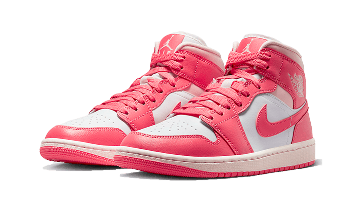 Air Jordan 1 Mid Strawberries And Cream - BQ6472-186