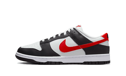 Dunk Low Black White Red