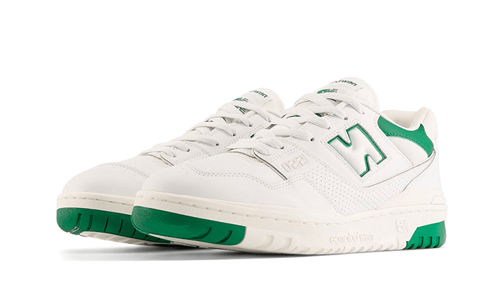 New Balance 550 White Classic Green - BB550SWB