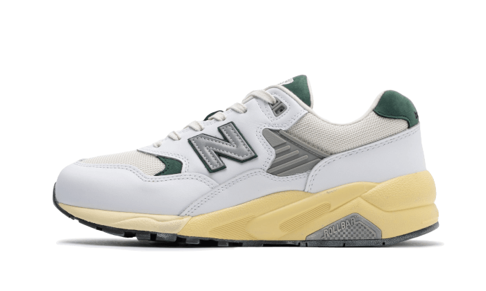 New Balance 580 White Nightwatch Green - MT580RCA