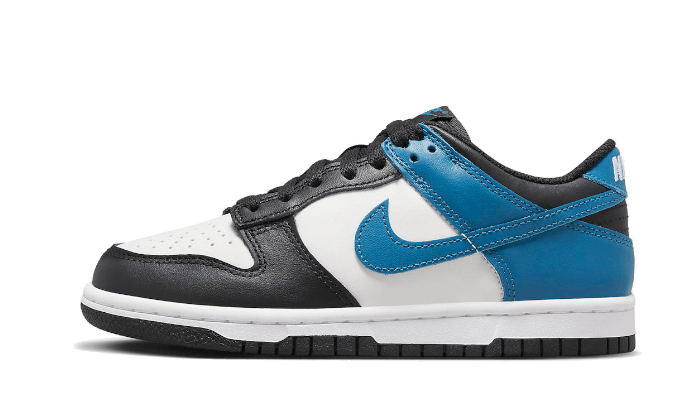 Dunk Low White Blue Black